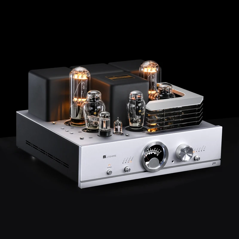 New MUZISHARE R100 300B Push 845 805 211 Pure Class A 50W Power Electronic Tube Amplifier