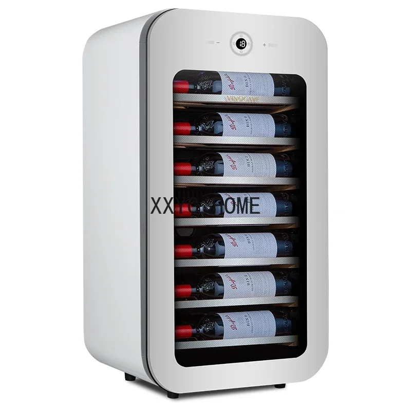 Constante Temperatuur Wijnkoeler Kleine Huishoudelijke Ultra-Dunne 40Cm Smart Ice Bar 22 Stuks