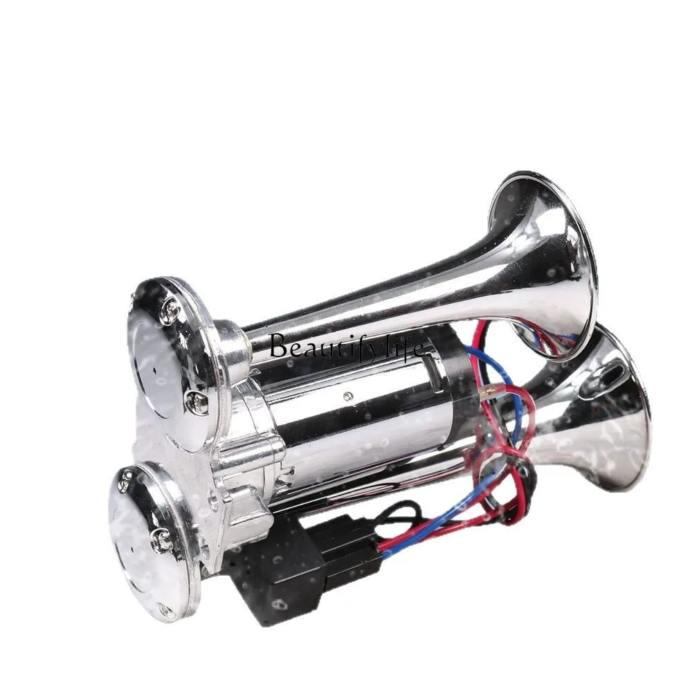 

Electronically controlled gas horn, double tube gas horn 360MM 300MM 12v/24V YN-E022