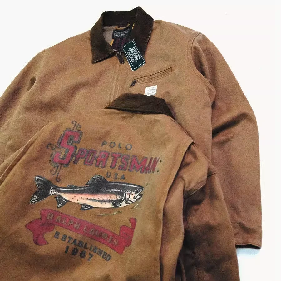 RL Established Pennycam 1967 Vintage American Sail Sportsman Fishing Jacket