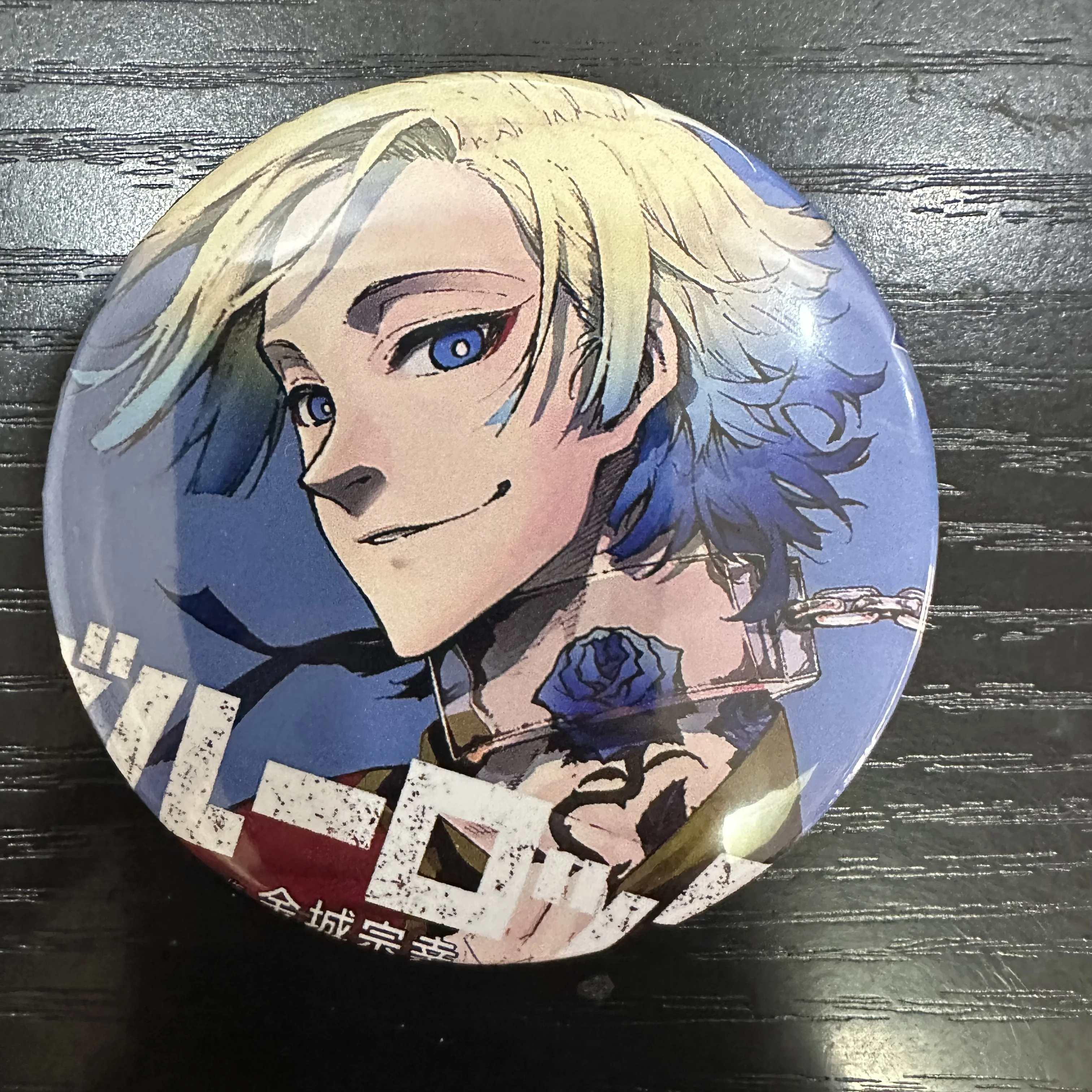 6CM Hot Anime BLUE LOCK Figure Michael Kaiser Shidou Ryuusei Itoshi Sae Cosplay Metal Badge Kawaii Bag Pins Fans Christmas Gifts