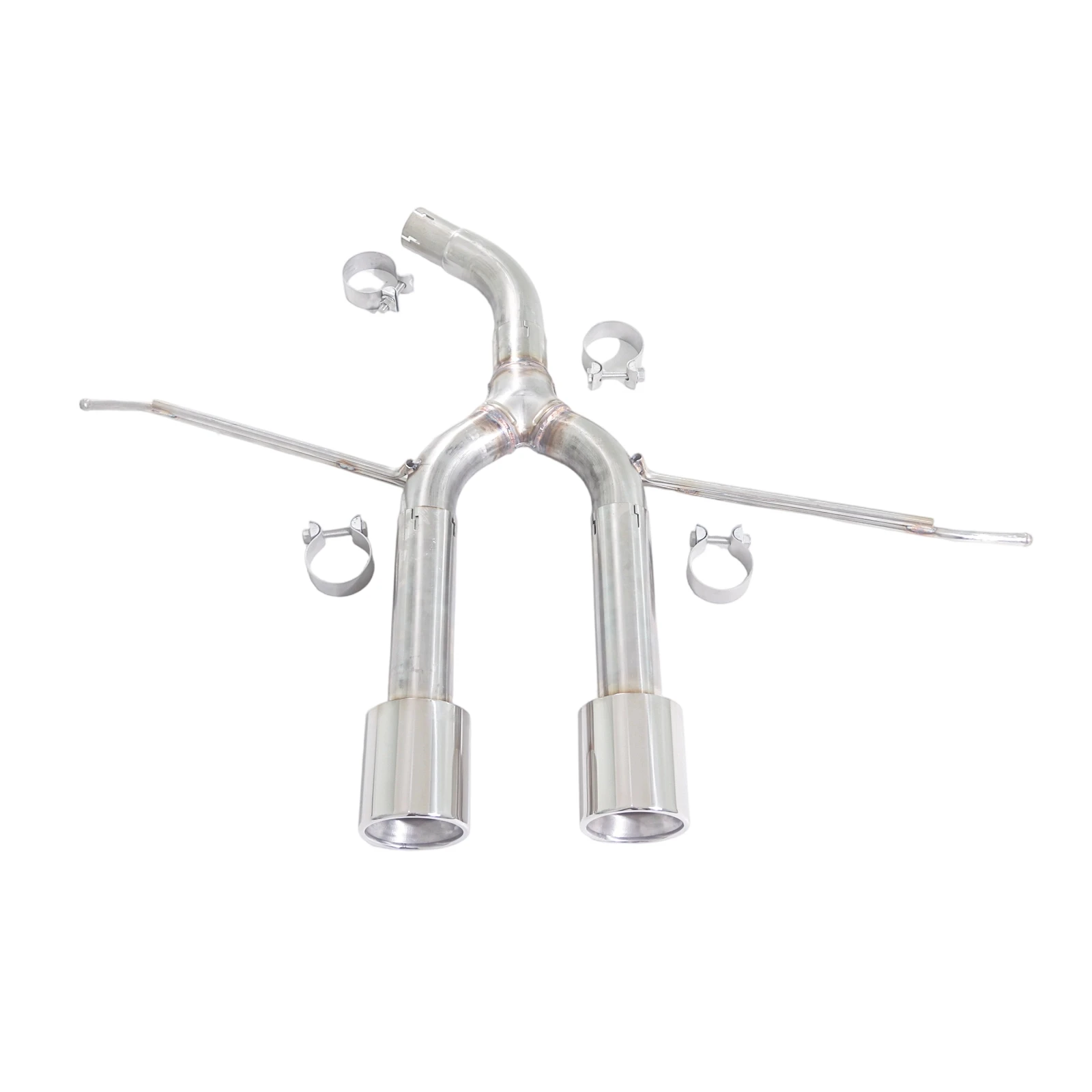 

Выхлопная труба с фиксирующей лентой подходит для задних аксессуаров Volkswagen Golf mk6 7. Scirocco 1.4T 1.6L.