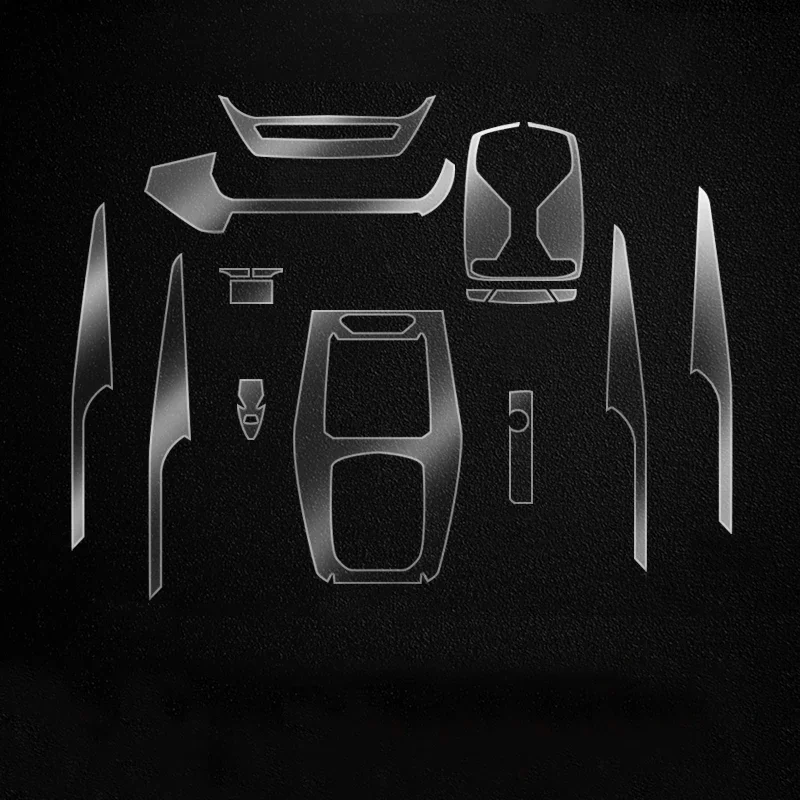 

TPU for BMW iX3 2020 2021 2022 Transparent Protective Film Car Interior Stickers Central Control Gear Door Air Navigation Panel