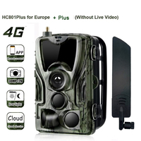 Free APP Trail Camera Cloud Service 4G Wildlife Hunting Surveillance Cellular Mobile 30MP 2K Wireless Cameras HC801Plus