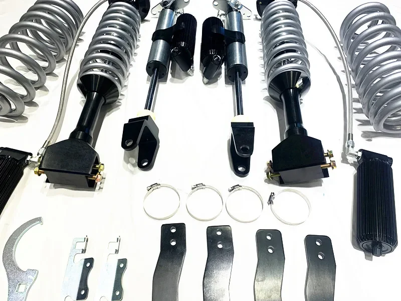 4x4 Offroad Lift Raise Shock Absorbers Compression Adjustment with Rear Springs Kit for Grand Jp Cherokee WK2