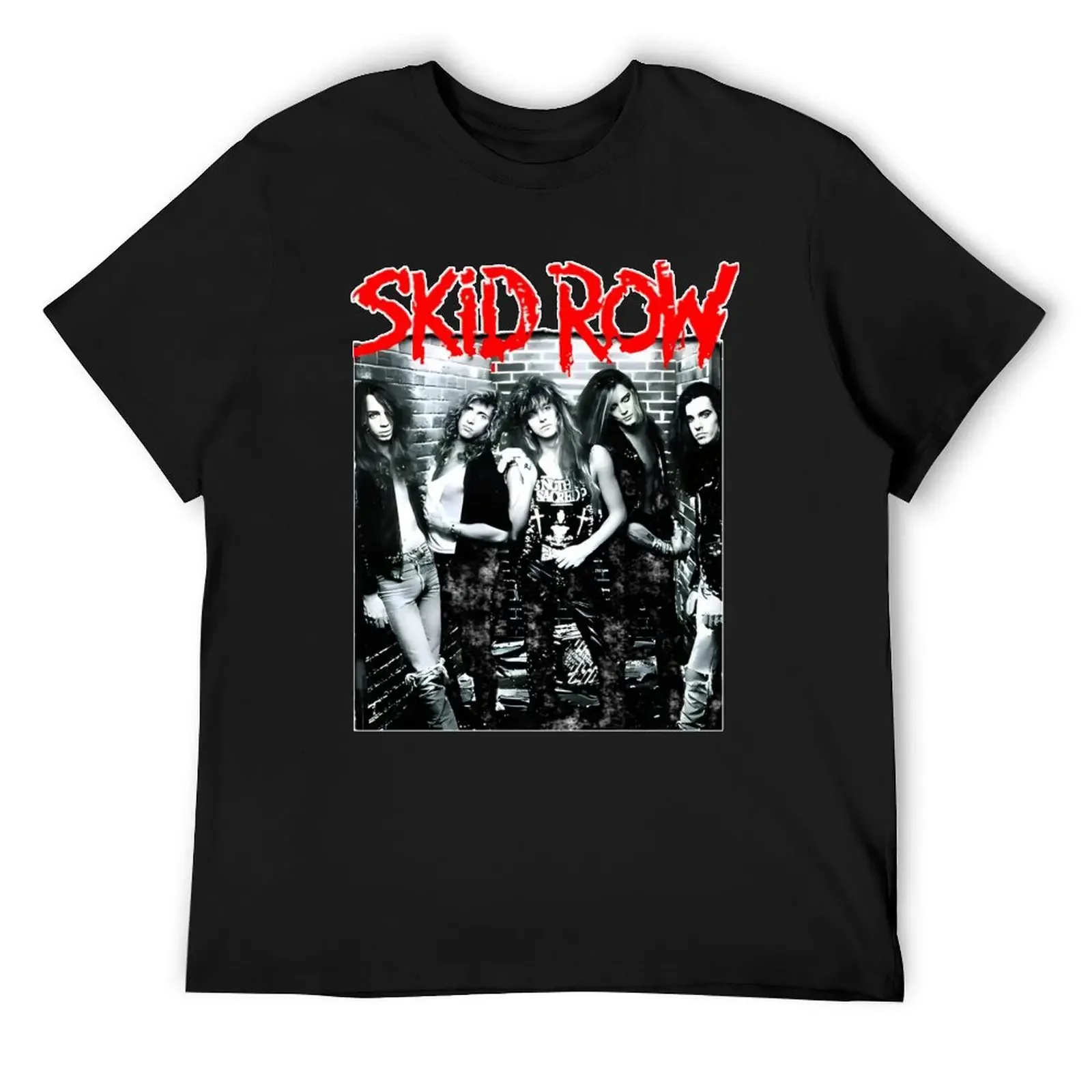 

Skid Row T-Shirt plus size tops essential t shirt vintage graphic tee mens vintage t shirts