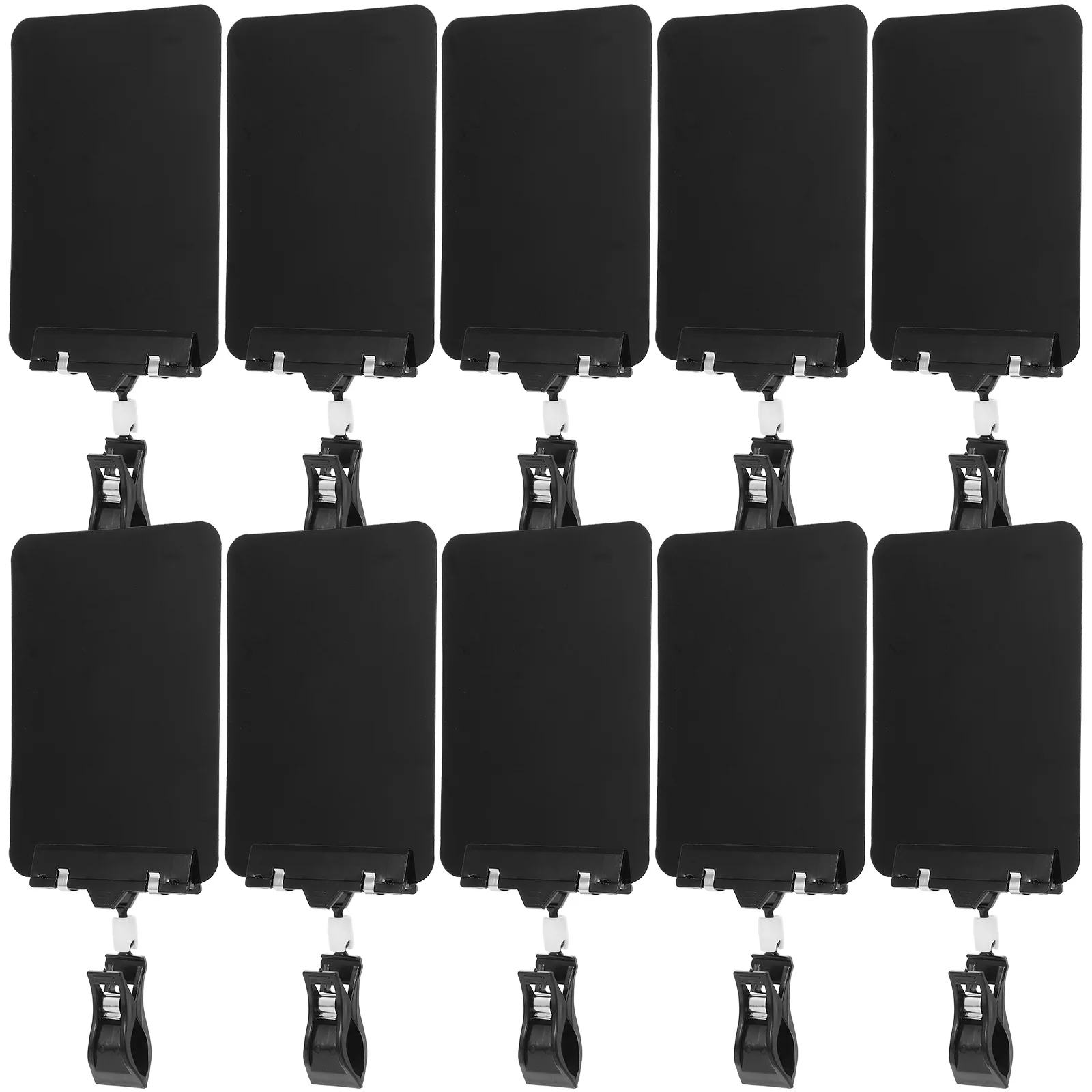 10 Pcs Fruit Price Tag Advertising Sign Label Rack Holder Poster Stand Supermarket Board Garment