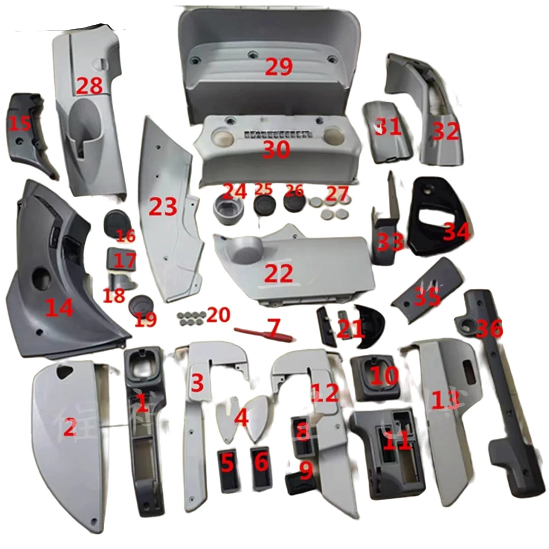 Suitable for Hitachi ZAX200/330/470/-5G-5A-6A excavator cab interior instrument toolbox handrail box decorative panels