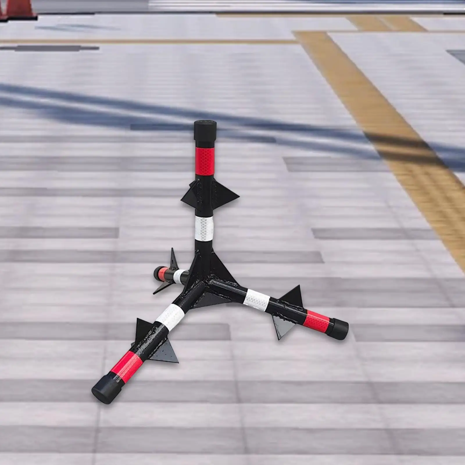 

Carbon Steel Reserved Parking Cone 360 Degree Reflective Message Sleeve Event Protection Road Barrier for Clubs and Museums