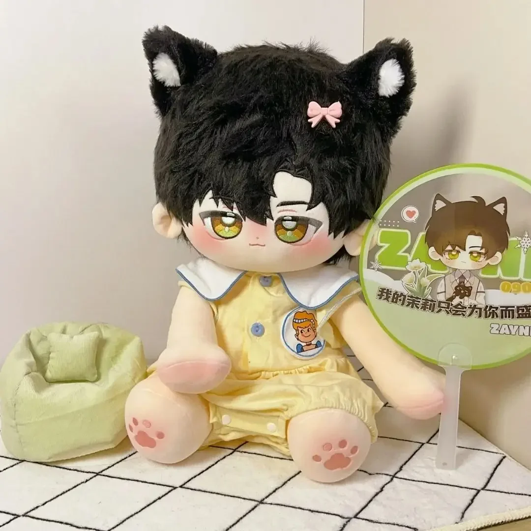 juego amor y espacio profundo Zayne dibujos animados postura sentada muñeca  peluche cuerpo vestir algodón Plushie 40cm a