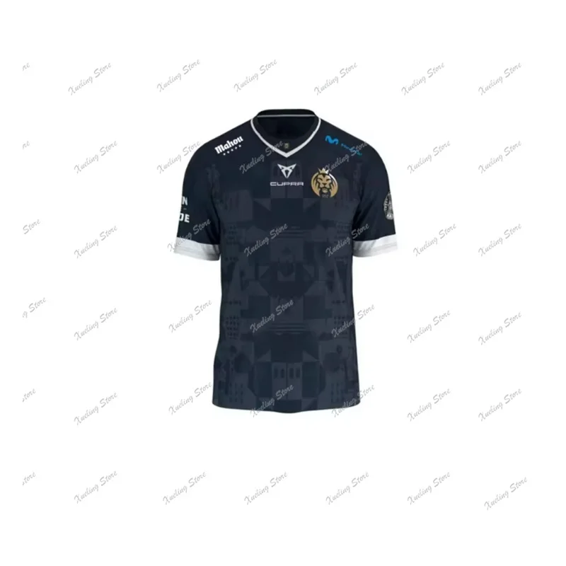 CAMISETA OFICIAL MAD LIONS KOI 2024 Jersey 3D printing breathableMOVISTAR KOI T-shirt Uniform LOL CSGO2 Shirt Fan Jersey