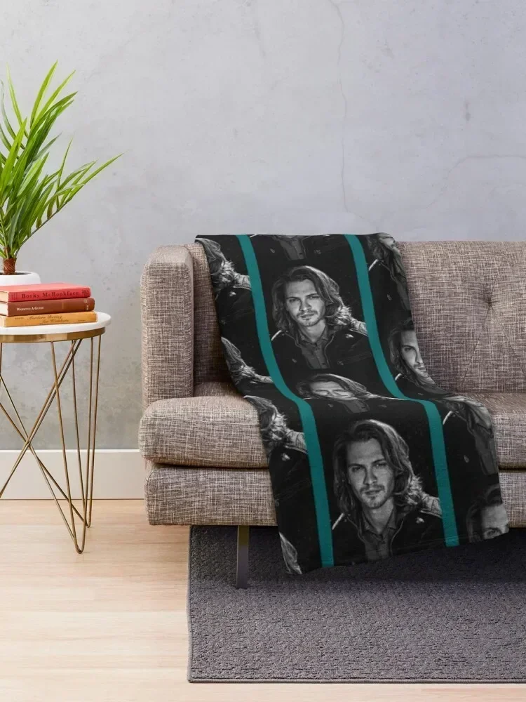 Luke Grimes (1) Throw Blanket Blankets For Sofas decorative Stuffeds Blankets