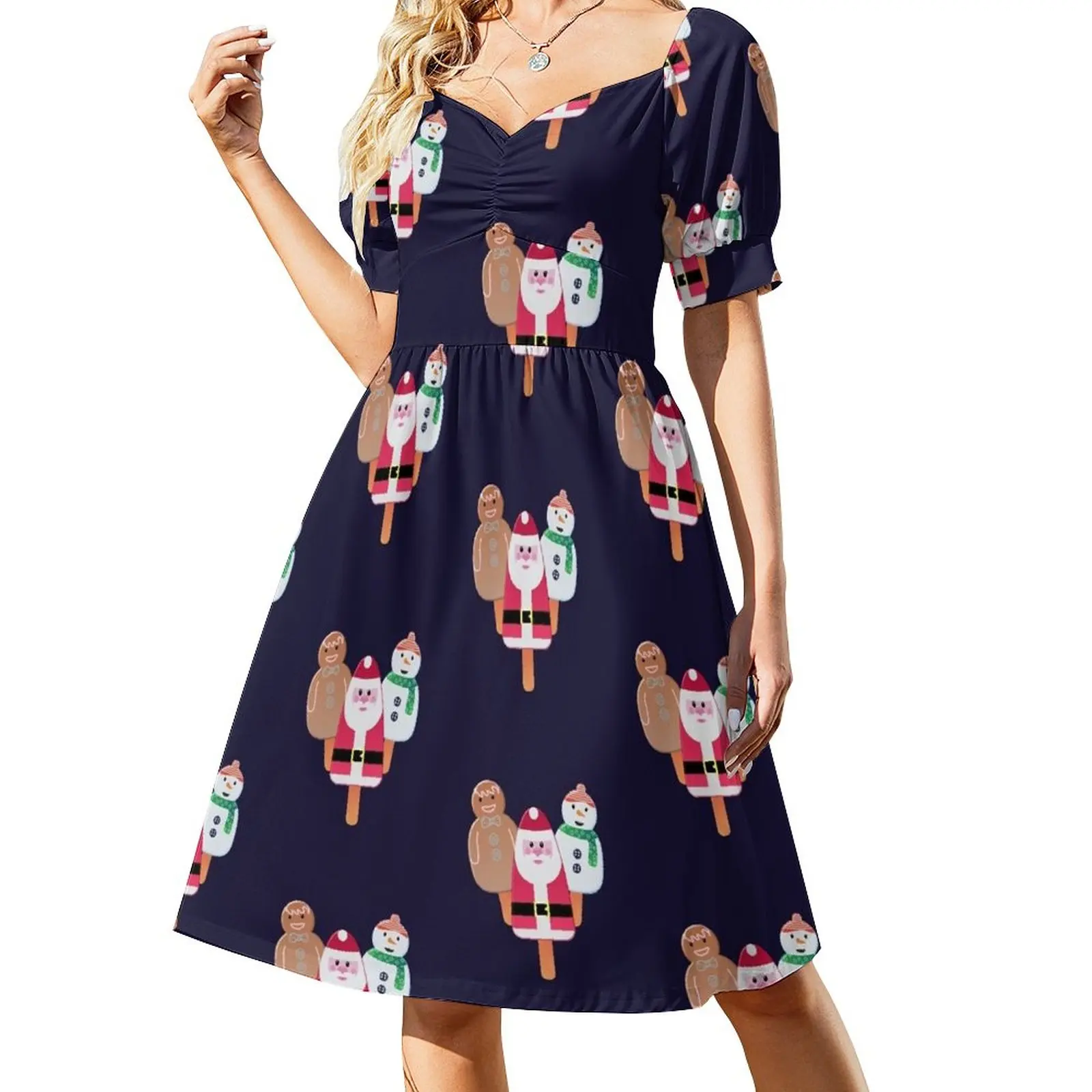 

Christmas In July Festive Popsicles Dress fairy dress party dresses woman women's elegant loose dresses