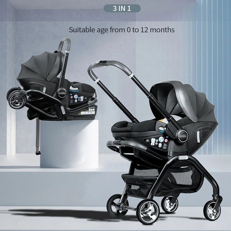 3 в 1, корзина для новорожденных, безопасное сиденье для коляски