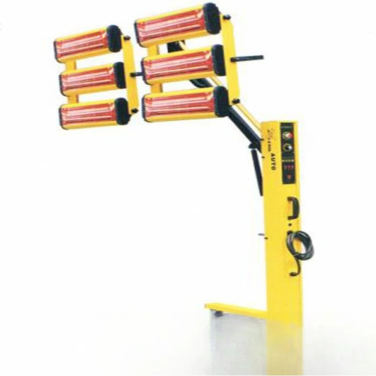 LD-6AL مصباح الأشعة تحت الحمراء لسطح المكتب، مصباح الأشعة تحت الحمراء القصير للسيارات، مصباح تي متنقل، آلة طلاء