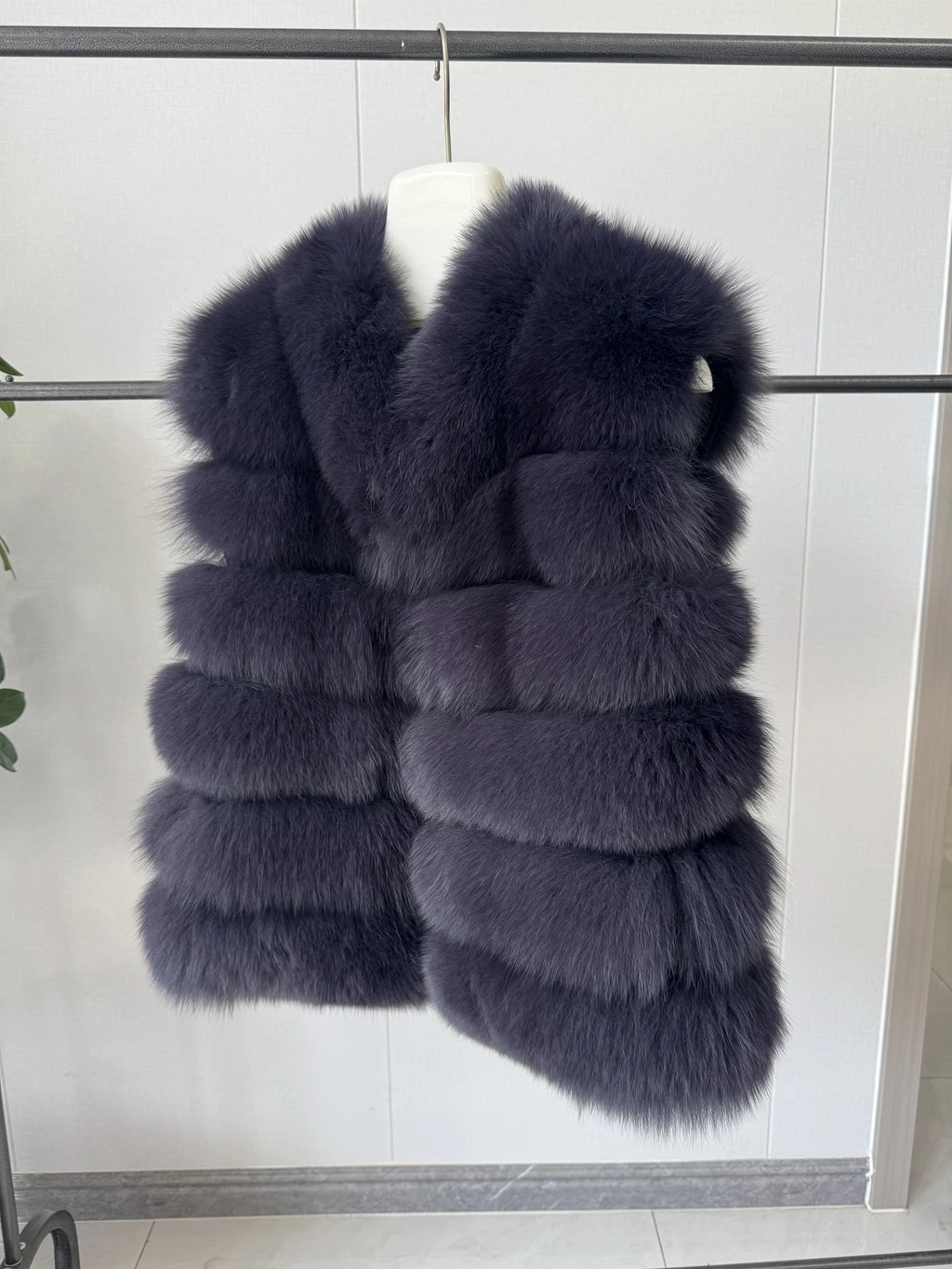 2026 NEW style Fox Fur Coat Real Winter New Outwears Women's Fashion Luxury Jacket High Quality Clothing Natural And Stand Colla