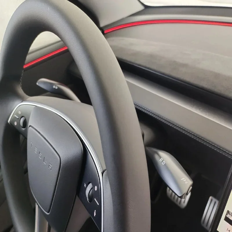 رافعة تحويل مع عمود محولات المجداف لطراز تسلا Y Juniper 2025-2026 مكونات EV مناسبة لسوقات APAC الأمريكية والاتحاد الأوروبي #5