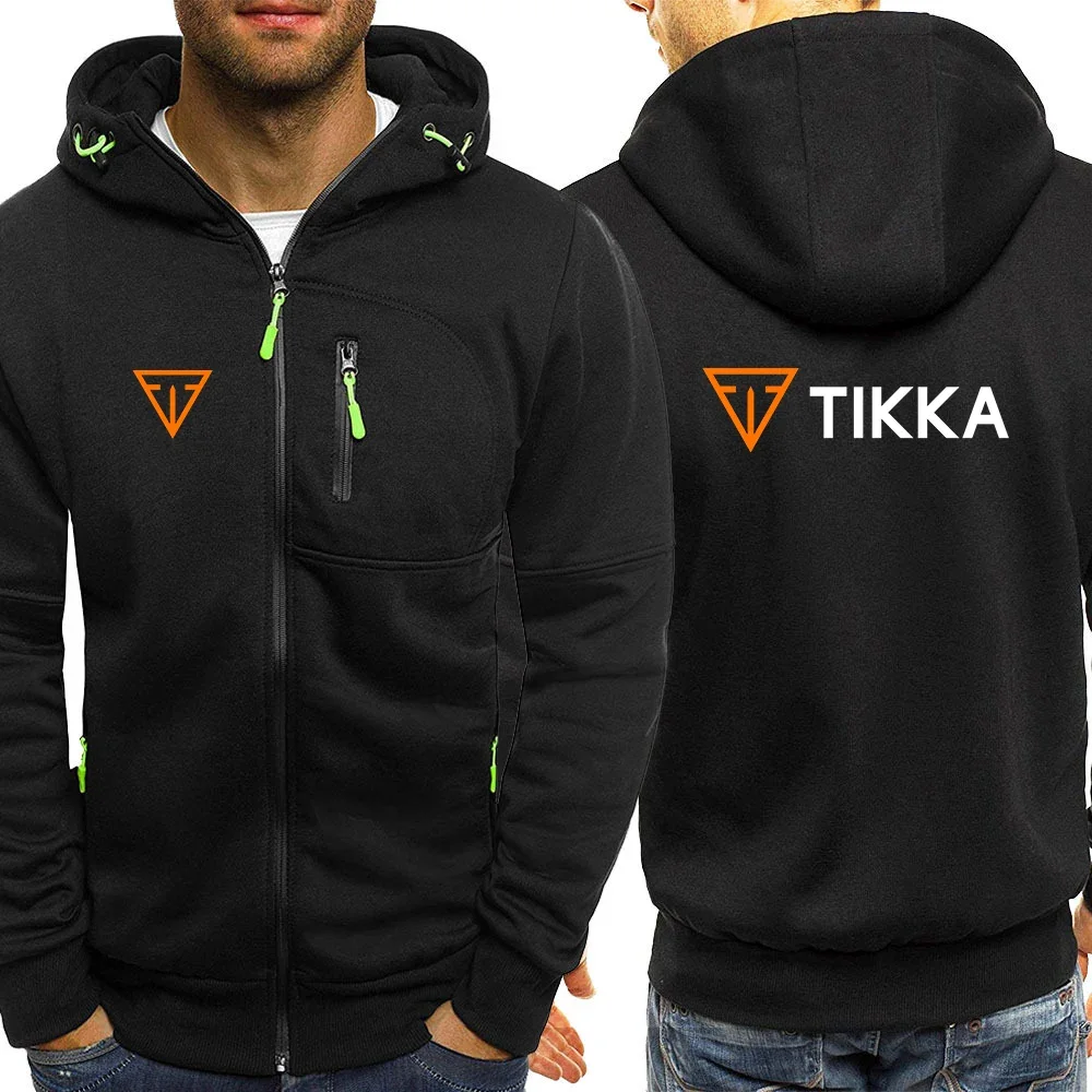 

Tikka By Sako Finland Firearms 2023 Spring Men's Jackets Hooded Coats Casual Zipper Sweatshirts Male Tracksuit Fashion Clothing