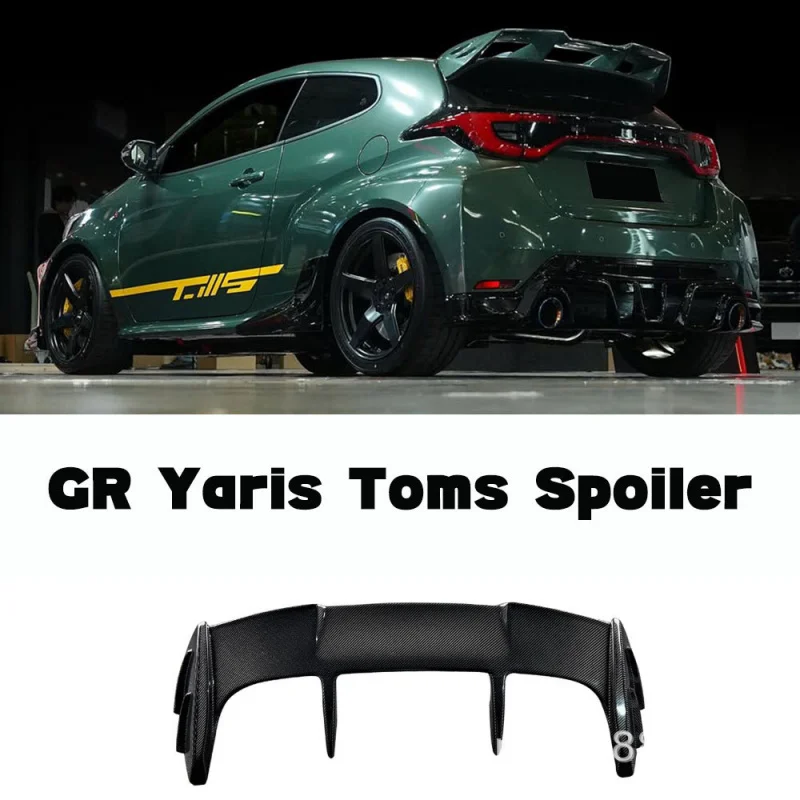 

Мастерская мудрости подходит для Toyota 2020, кованый спойлер из углеродного волокна в стиле Yaris Toms