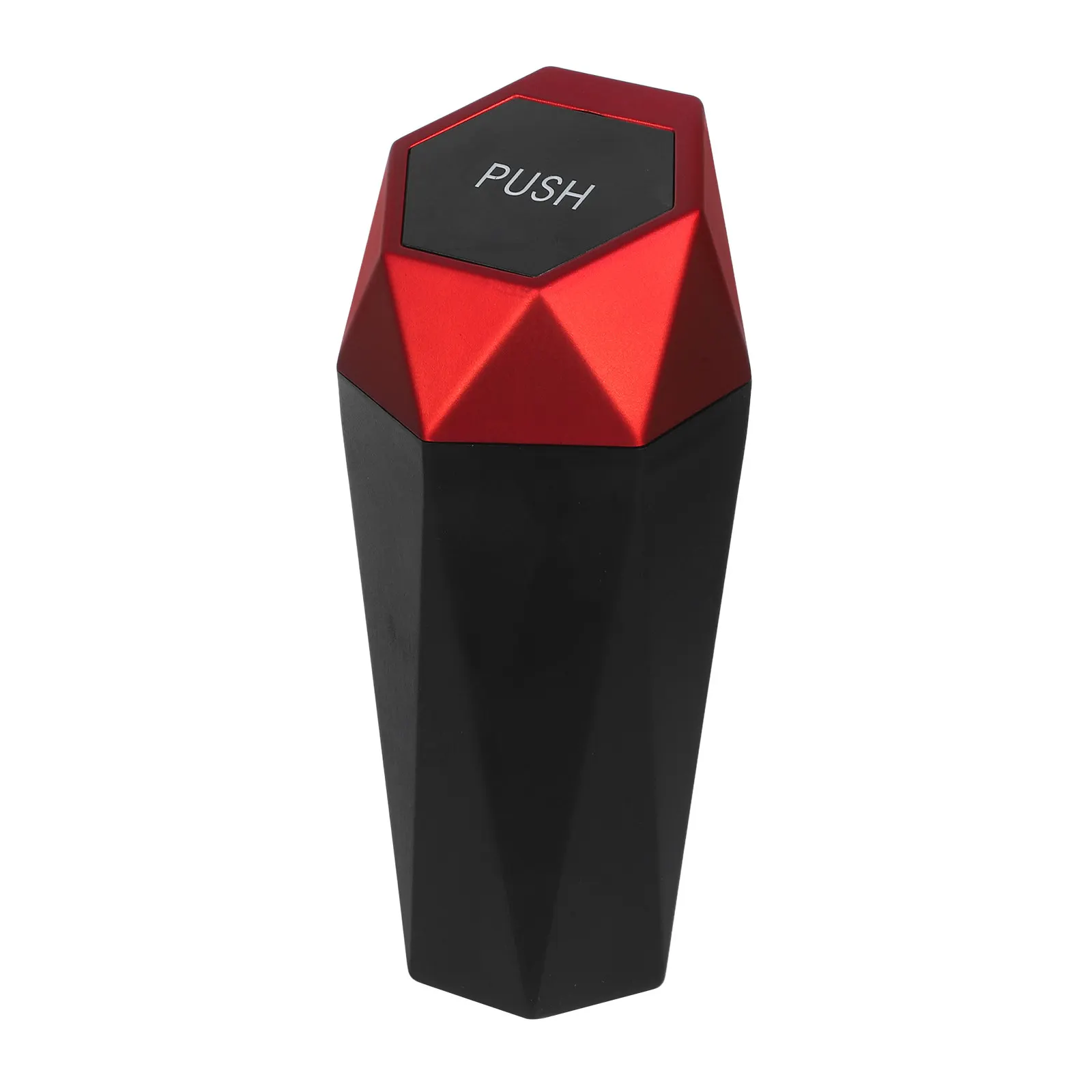 Portable Car Trash Can Mini Cup Holder Bin Compact Automotive Waste Container Stylish Sleek PP Material Small Vehicle Interior