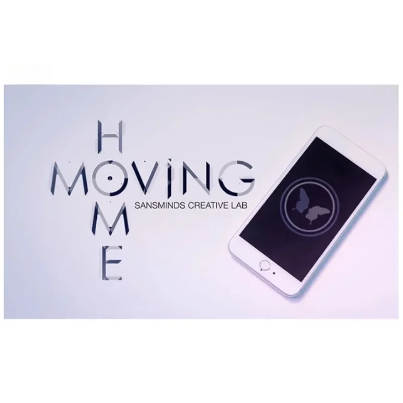 

Moving Home (DVD & Materials) By SansMinds Magic Trick Phone Street Close Up Gimmicks Illusions Professional Magician Props Fun