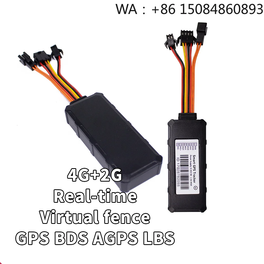 Hot 4G GPS Tracker Car Motorcycle Multi-Industry Precise Positioning Wide Voltage Support Fleet Locator