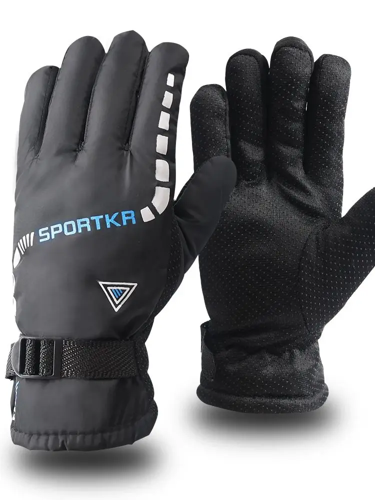 AliExpress WRELS Winter Thermal Waterproof Cycling Gloves Men Women Warm Unisex Skiing Riding Motorcycle Hiking Sport Mittens