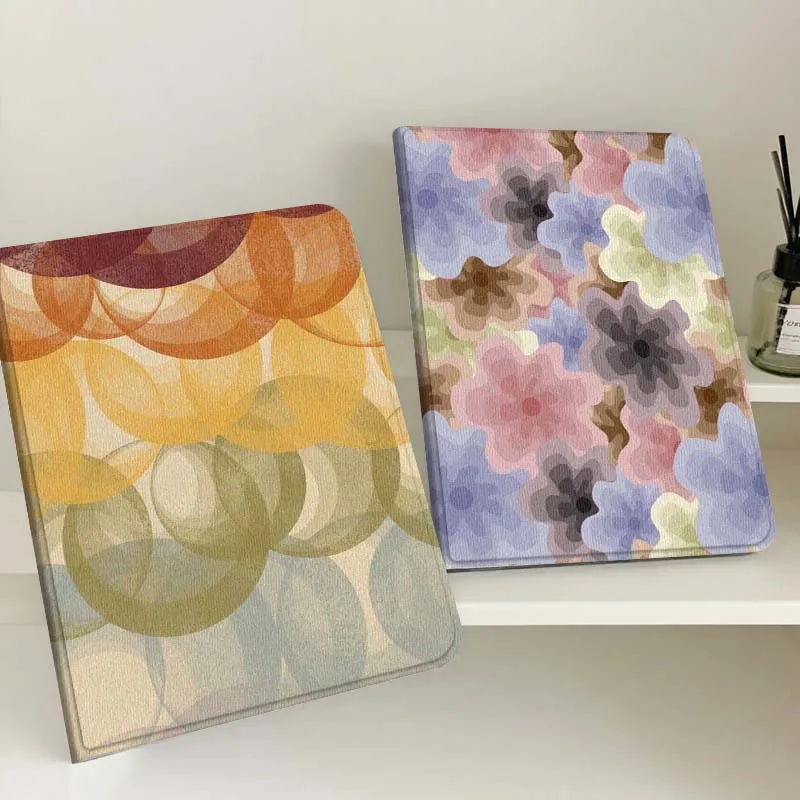 

Abstract Circle Gradient Gift Tablet Case For Samsung Tab Galaxy S6 S11 A A7 A8 A9 A11 10.1 10.4 10.5 Plus Lite