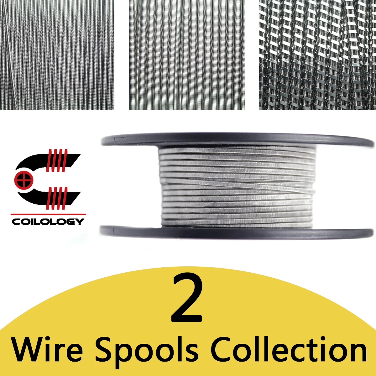 10ft 2 Coilology  wire spools collection  Ni80/SS316L /KA1