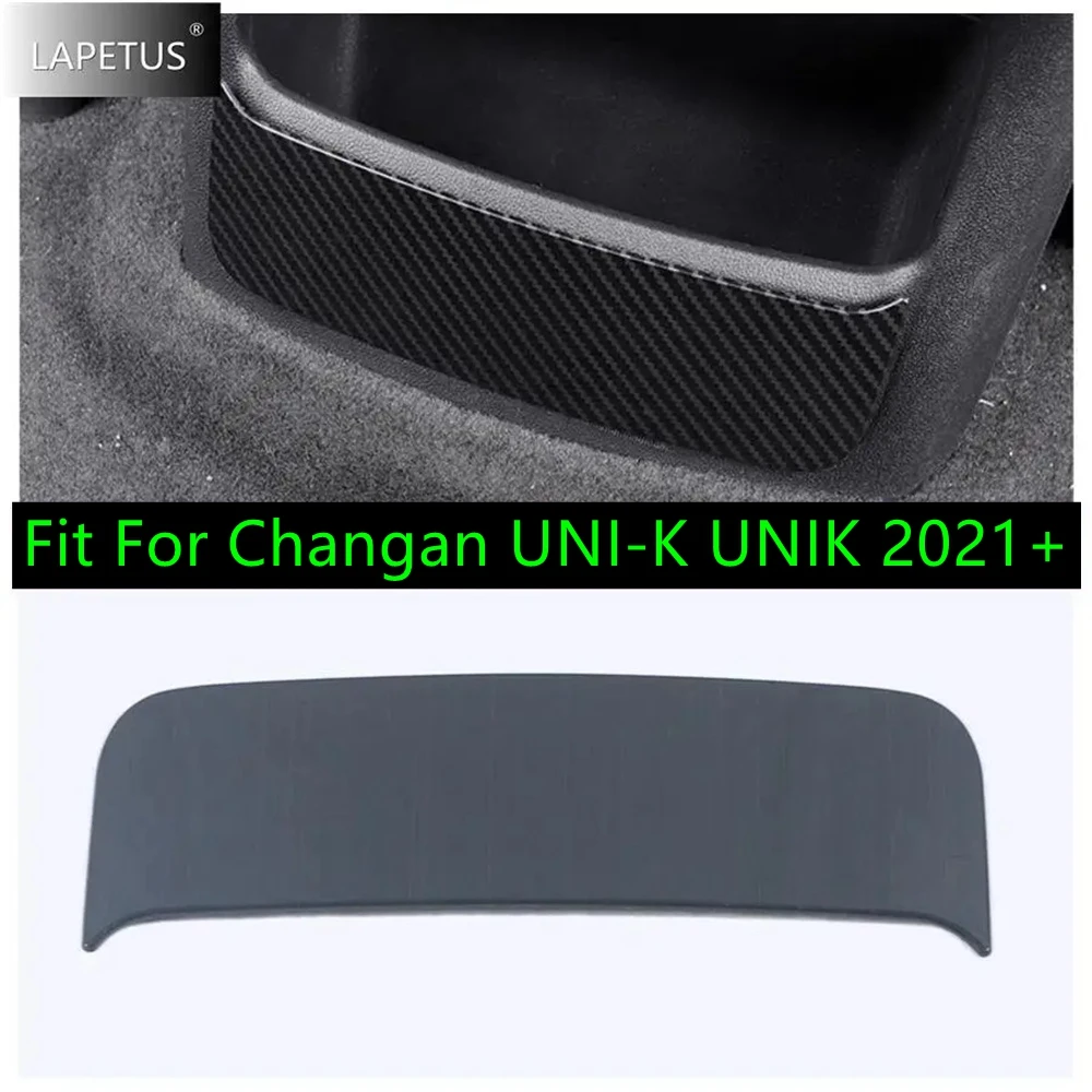 

Stainless Steel Auto Armrest Box Decor Molding Rear Sequins Frame Cover Trim For Changan UNI-K UNIK 2021 2022 2023 Accessories