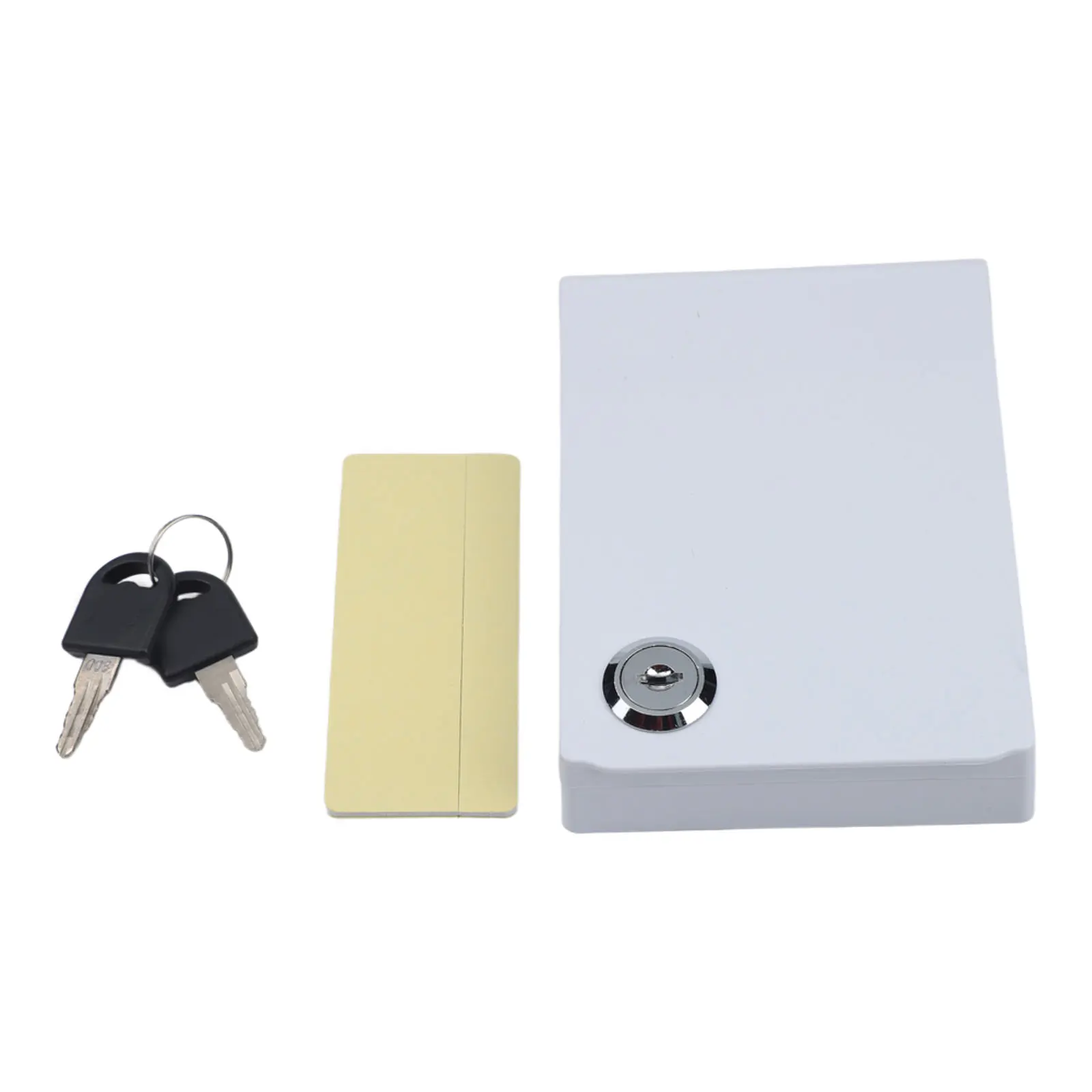 Lockable Waterproof Cover Panel For 86 Type Air Conditioner Switch Box Dustproof Plastic Protective Case With Side Openings