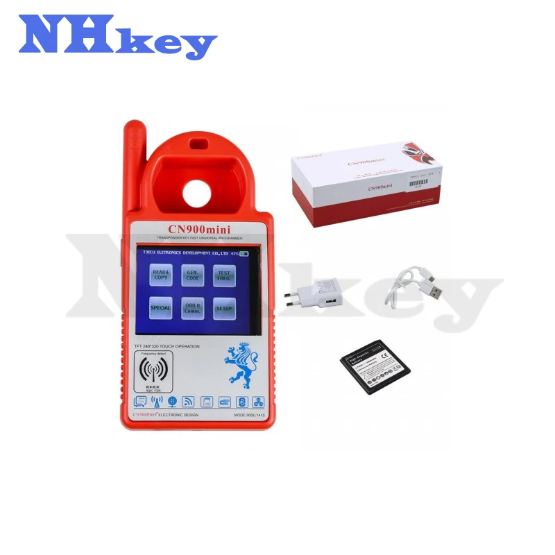 V5.18 CN900 Mini Transponder Key Programmer Support Multi-Language for 4C 46 4D 48 G Chips