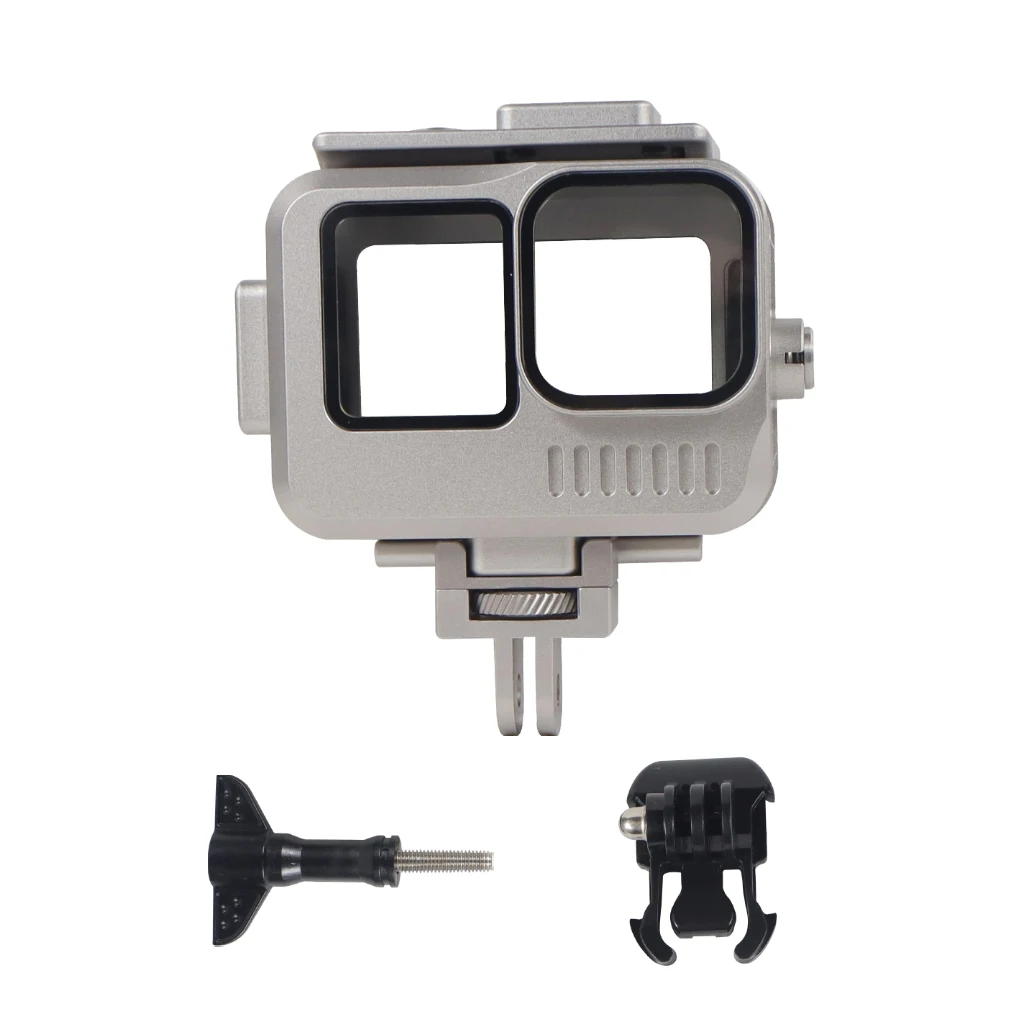 40m Waterproof Shell Box for GoPro Hero 13 12 11 10 9 Diving Protective Housing Underwater Cover Accessories