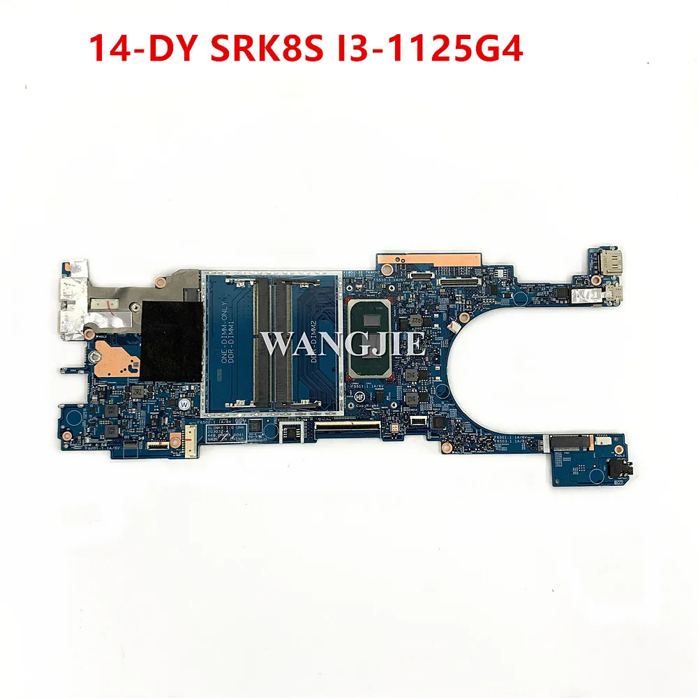 

203032 -4 для ноутбука HP Pavilion 14-DY, материнская плата SRK8S I3-1125G4 M76625-601 M76628-601, 100% полностью протестировано