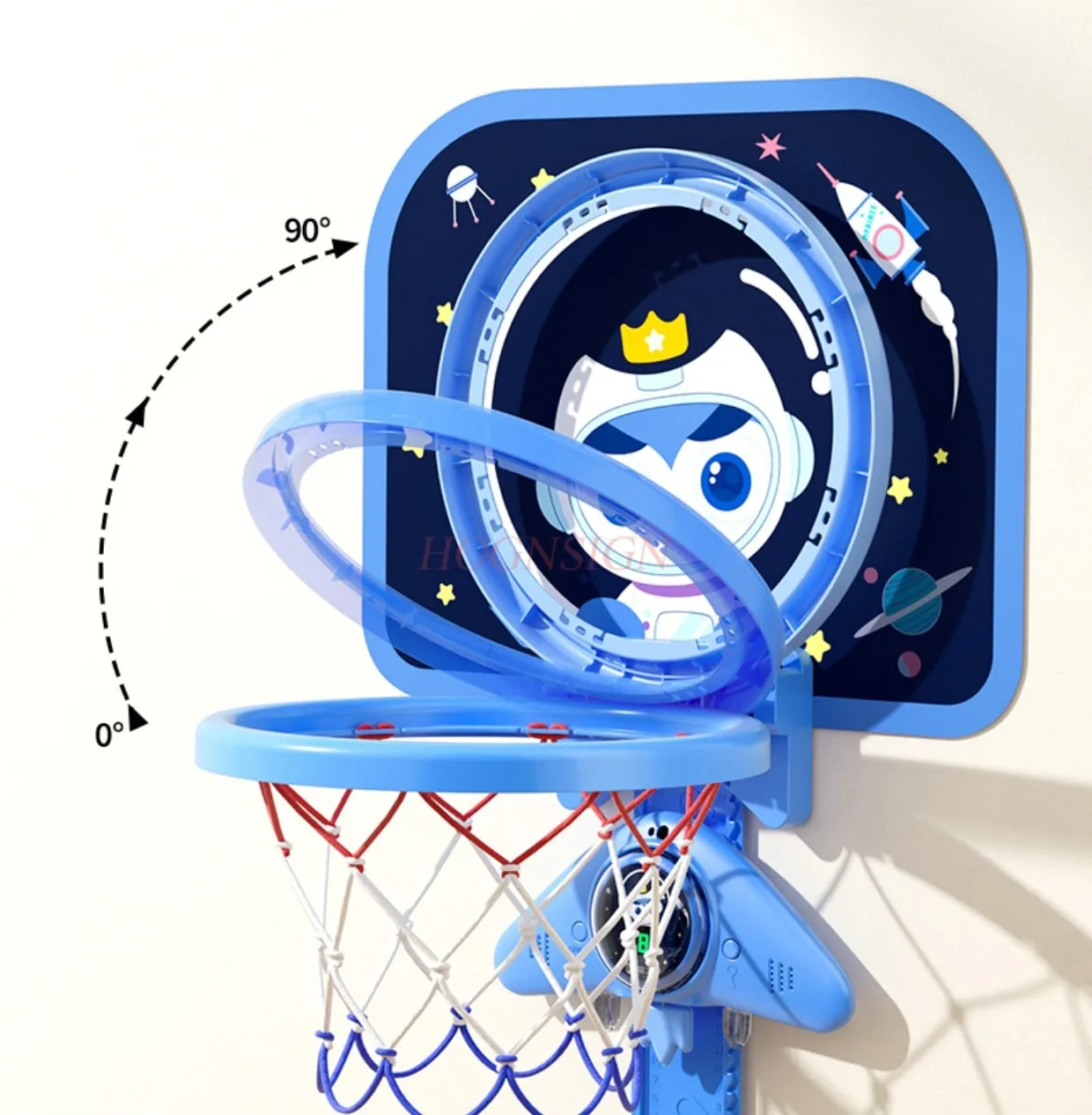 Children's touch high jump voice counter clapping music high jump training equipment long high jump