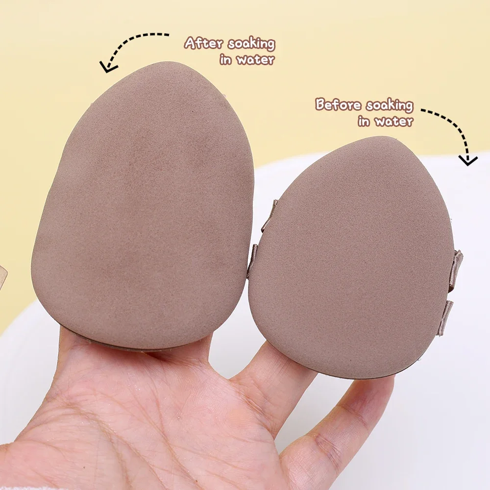 Thick Super Soft Makeup Puff 10PCS Dry and Wet Cosmetic Puff Sponge Air Cushion Powder Puffs Foundation Concealer Makeup Tools