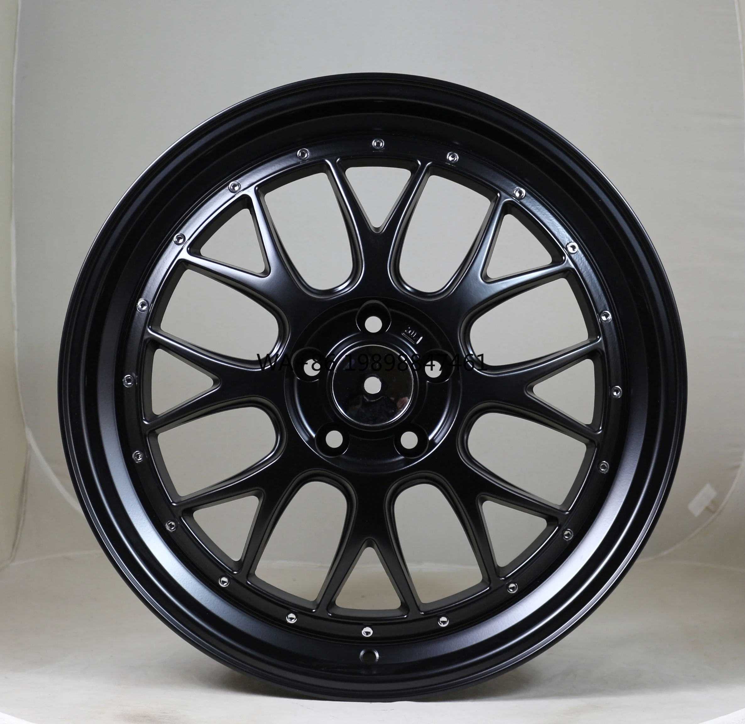 

19 Inch Flow Formed Aluminium Alloy Wheels 5x112 for -New Multi Spoke Design Black & Gunmetal
