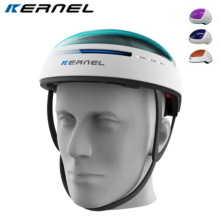 Newest hot sell Kernel 8000B 650nm Laser Low Level Laser Hair Regrowth Helmet Best Therapy For Hair Growth