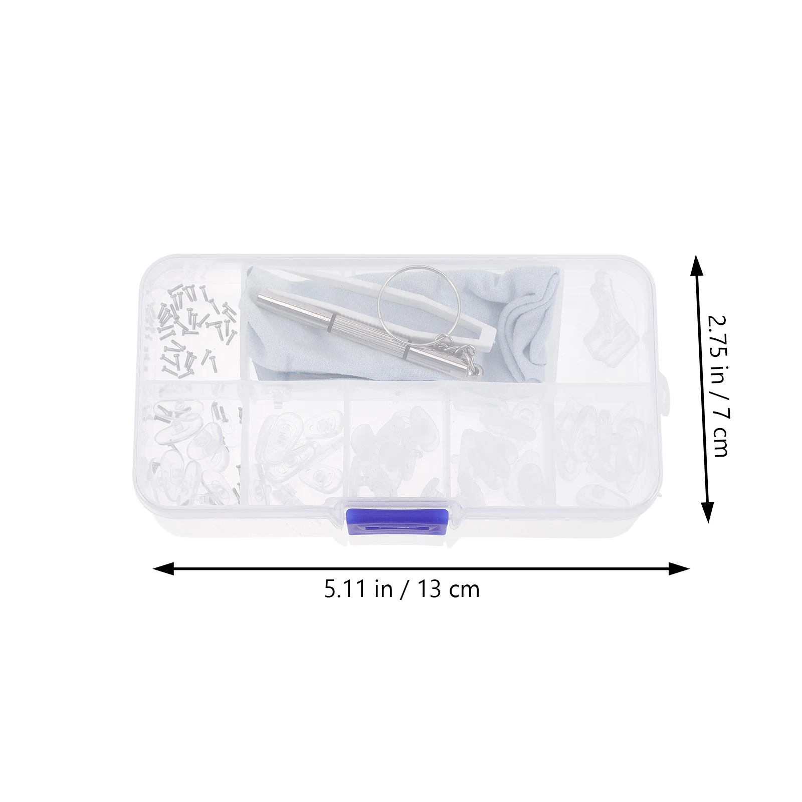

Nose Brake Set Glasses Pad Eyeglasses Pads Replacement Replaceable Kit Cushion for