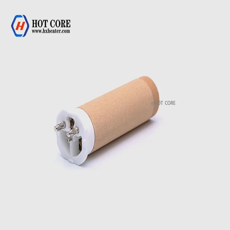 Hot air extruded plastic torch core