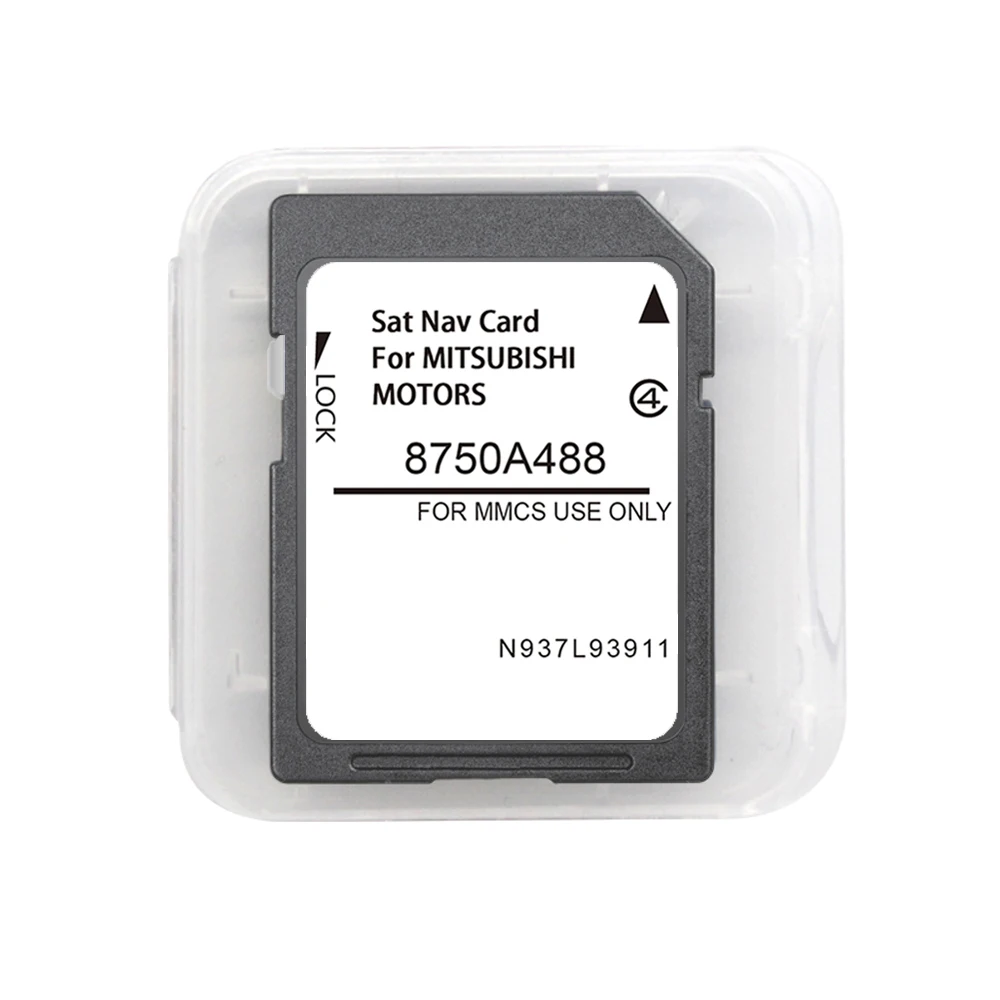 Never Get Lost Again with 2021 Navigation SD Card for Mitsubishi L200 Series 5 Pajero Sport Shogun Europe UK Map16GB