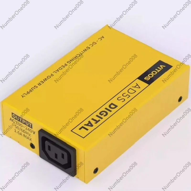 Fully Isolated Effect Pedal Power Supply 5 Output 9V 12V 18V High Power Guitar PSU with Noise Reduction