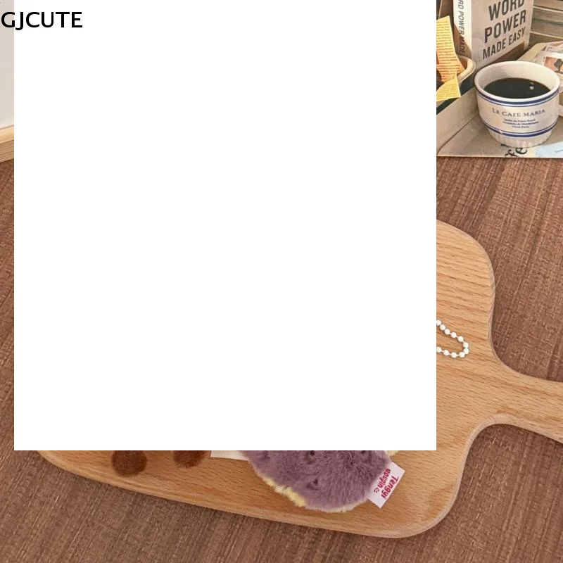 

Pendant Decoration Cute Cartoon Delicious Food Plush Doll Keychain Kawaii Oranges Potatoes Backpack Accessories Gift