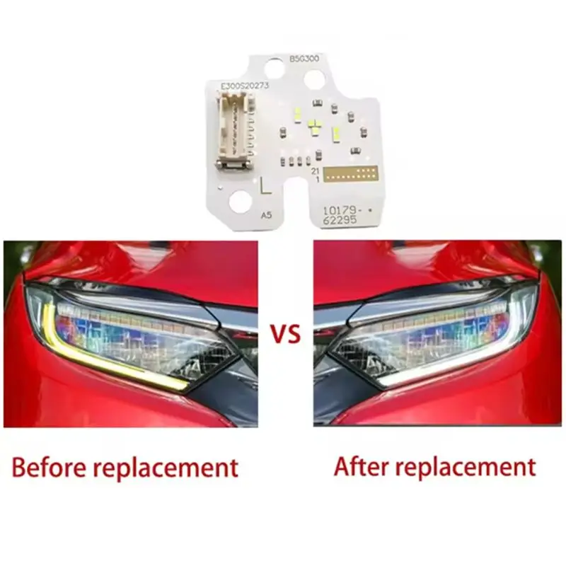 نادر لسيارات BMW F30 F35 2016-2019 330I 340I LED المصباح النهار الجري ضوء DRL وحدة الأبيض سيارة DRL رقاقة