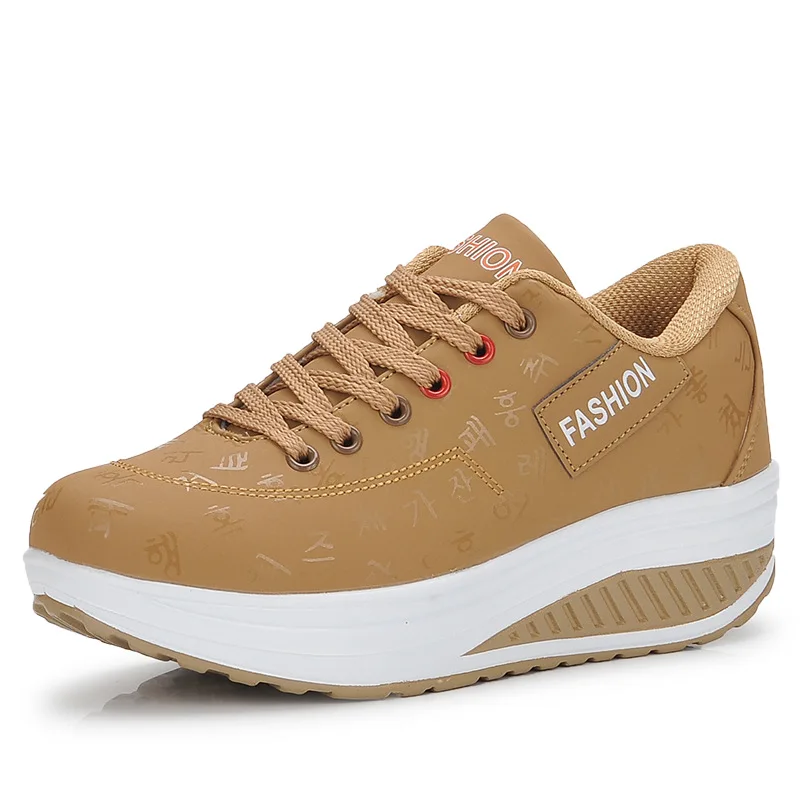 Women's Casual Vulcanized Platform Shoes - alternate angle