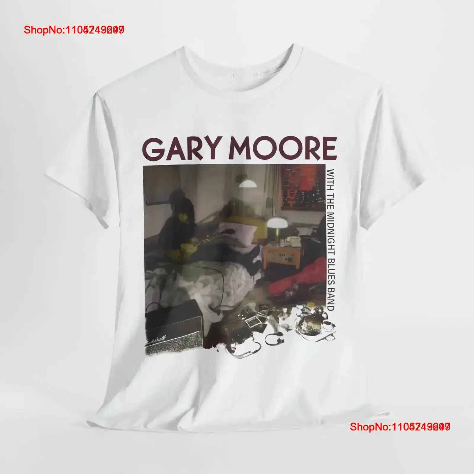 New Gary Moore 80s For Fans S 5XL T Shirt TU01_149 vintage Washed Breathable graphic Stretched Slightly streetwear Comfortable