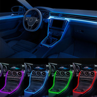 Flexible Neon Glow Car Light EL Wire LED USB Cigar Waterproof Rope DIY Car, Party, Room, Clothing Decoration, 1m, 2m, 3M, 4M, 5m