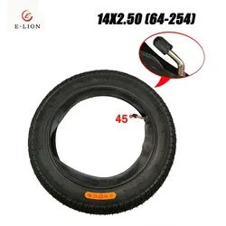 Pneumatic wheel tire 14x2.50 64-254 tyre inner tube fits for 14 Inch Electric bicycle electric vehicle  14*2.50 outer