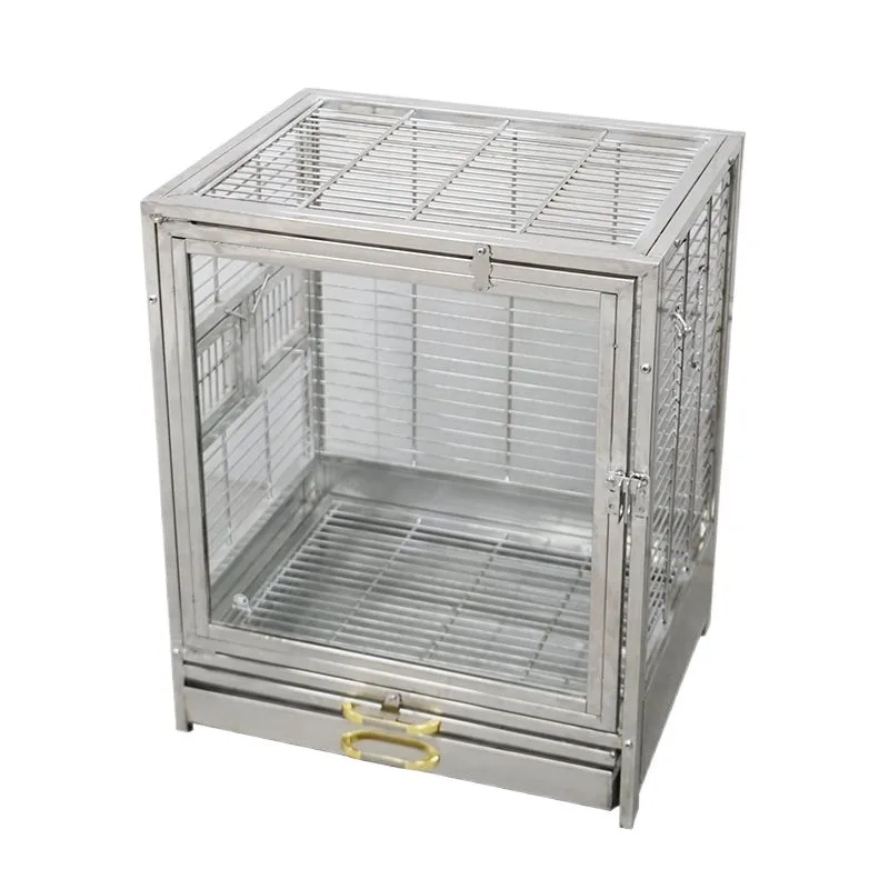 

Transparent glass large large cage breeding cage household length width height grass