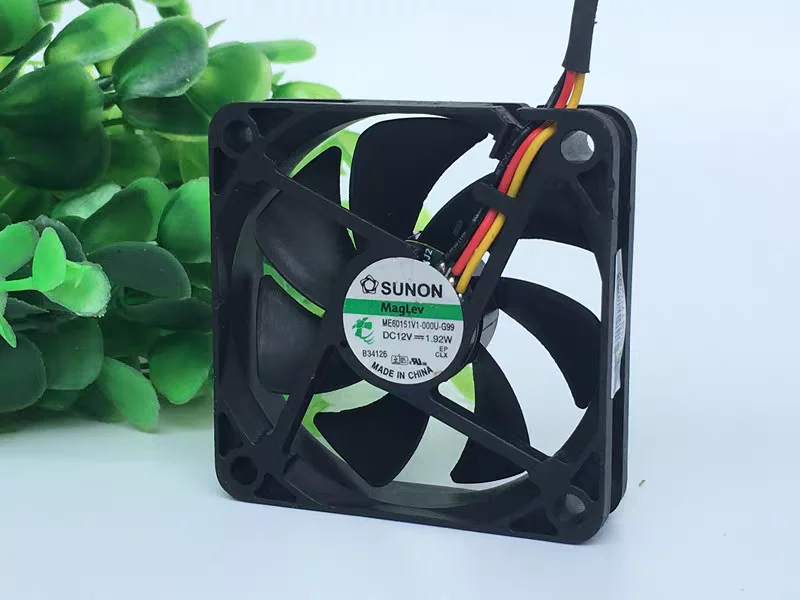 NEW ORIGINAL ME60151V1-000U-G99 12V 1.92W 6015 60x60x15mm COOLING FAN RADIATOR